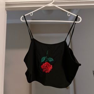 Upside Down Rose Tank
